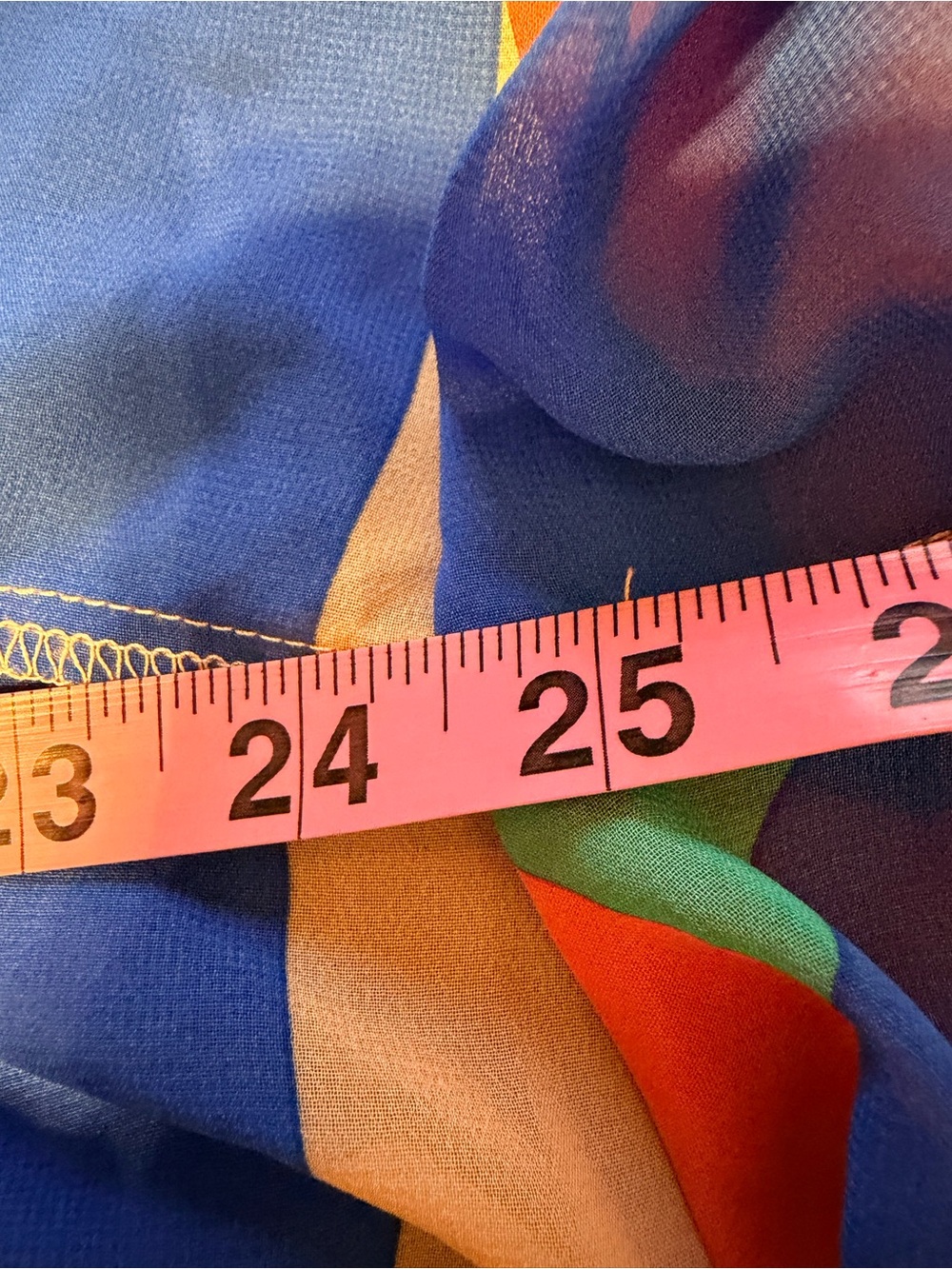 torrid Multicolor Geometric Sheer Swim Coverup - Picture 7 of 7